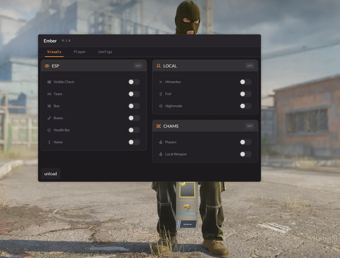 Ember interface 2